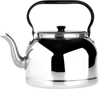 Pardini Bollitore Wasserkocher, Aluminium, Silber, Schwarz, 4. 5 lt