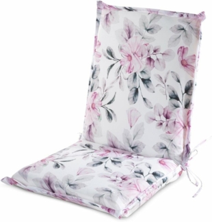 Wasserdichtes Stuhlkissen Outdoor GARTEN 30A 45X90X3 weiß rosa