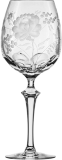 Rotweinglas Kristall Primerose clear (25,5 cm)