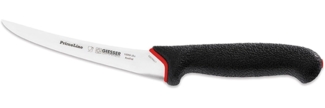 Johannes Giesser Messerfabrik PrimeLine Ausbeinmesser sehr flexibel Messer, Schwarz, 15 cm