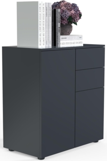 VCM Kommode Holz Kommode Sideboard Anrichte Dalosa 4 Schublade