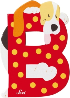 trudi Tierbuchstaben B - Basset" - 10 cm, Holz"