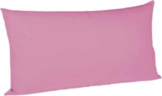 Fleuresse Mako-Satin-Kissenbezug uni colours pink 4070 40 x 80 cm