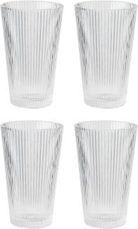 Stelton Pilastro Trinkgläser 0,35 L 4 St clear