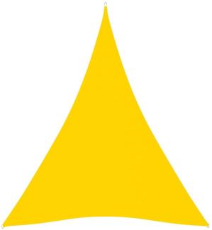 vidaXL Sonnensegel Oxford-Gewebe dreieckig 4 x 5 x 5 m Gelb