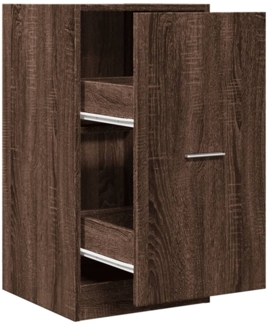 vidaXL Apothekerschrank Braun Eichen-Optik 40x41x77,5 cm Holzwerkstoff 855193