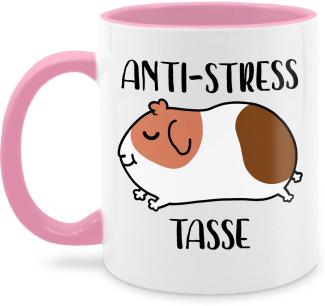 Shirtracer Tasse Anti Stress Meerschweinchen, Keramik, Statement Sprüche