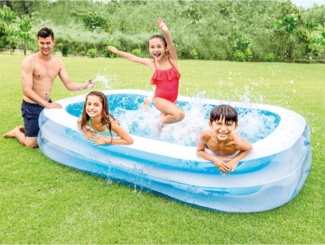 Intex Swim Center Familienpool 262x175x56 cm 3202892