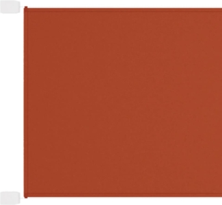 vidaXL Senkrechtmarkise Terrakotta 60x1000 cm Oxford-Gewebe 148351