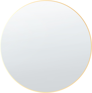 Wandspiegel ANNEMASSE 80 cm 80 cm Metall Gold