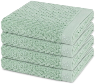 Ross Harmony 4 tlg. Frottier-Set - 4 X Handtuch (50 X 100cm) - 520 - Salbei