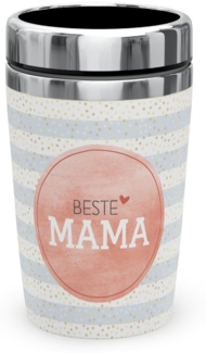 Thermobecher Thermokaffeebecher To Go 240ml la vida Mama Papa Schutzengel Beste Mama 388765