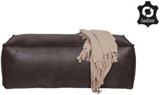 Hocker Rodeo - Leder Black