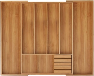 Besteckkasten Bambus ausziehbar 10032173