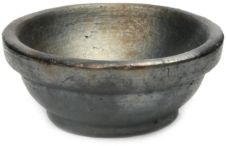 Die Gebrannte Schale - Schwarz - XS - Schwarz - 5x5x2cm