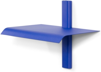 Spinder HOLA 1 Stahl Wandregal, skandinavisch, ultramarinblau