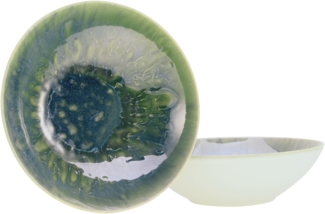 Yuki Grün-blau, Salatschüssel 2-tlg (mo)
