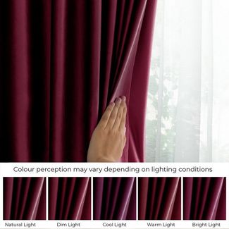 AmeliaHome Gardine Gardine Ösen Vorhang mit Raffhalter Samt Ösenvorhang Verdunkelnd (1 St), Ösen, Samt, inkl. Raffhalter