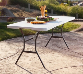 Lifetime Kunststoff Klapptisch, 182x76x74 cm
