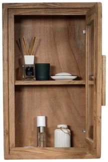 Badoberschrank 44x70cm 'Pure' Akazie massiv