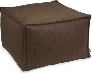 H.O.C.K. Sitzhocker H.O.C.K. Livigno Bean Cube Pouf 55 x 55 x 35 cm, Hocker, Barhocker & Sitzhocker, Schminktischhocker, Wohnzimmer Hocker