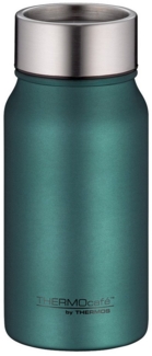THERMOcafé by THERMOS TC DRINKING MUG green mat 0,35l, Thermobecher Edelstahl, Isolierbecher, Kaffeebecher to go, auslaufsicher, 8 Stunden heiß 16 Stunden kalt, spülmaschinenfest, BPA-frei