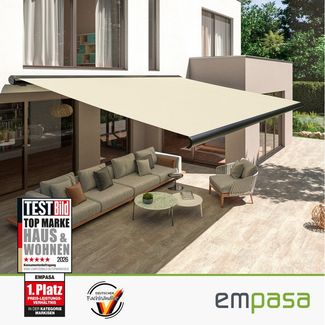 empasa Kassettenmarkise "PROFI" Markise Vollkassettenmarkise elektrisch