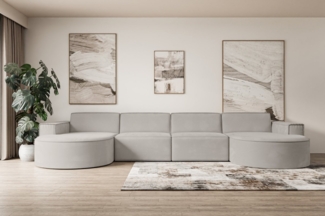 ALTDECOR Wohnlandschaft MARI-U2, Sofa Praktische Bequeme Funktionsecke Couch U-Form Eckcouch, Corner Sofa U-Form Vielseitige Sofa Wohnlandschaft Wohnzimmer