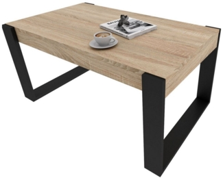 Raumhirsch Furniture Couchtisch Karo II modern & stabil fürs Wohnzimmer aus Holzwerkstoff