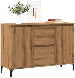 vidaXL Sideboard Artisan-Eiche 102x35x70 cm Holzwerkstoff 856487