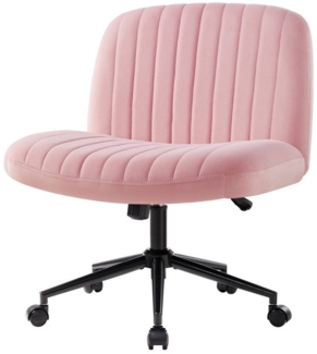 Intimate WM Heart Bürostuhl Ohne Armlehnen, Ergonomischer Schreibtischstuhl, Drehstuhl Ohne Rollen, Höhenverstellbar Stuhl mit Wippfunktion