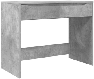 vidaXL Schreibtisch Beton Grau 100 x 50 x 78 cm Holzwerkstoff 888940
