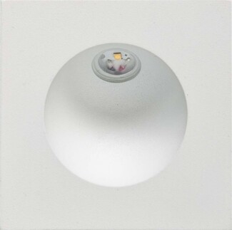EVN Lichttechnik P-LED Wandeinbauleuchte IP54 700mA 2W 3000K P20402 ws