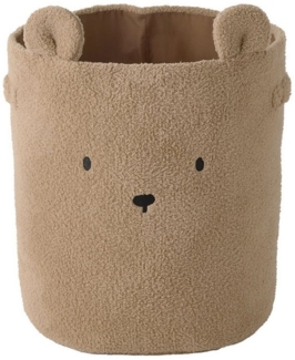 vertbaudet Aufbewahrungskorb Kinderzimmer XL Aufbewahrungskorb BÄR, Teddyfleece