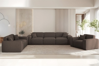 Sofaset Designersofa CELES PREMIUM 3-2-1 in Stoff Sven Braun