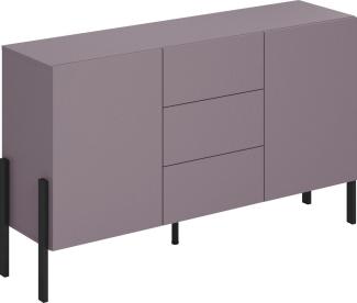 INOSIGN Sideboard Jukon, Breite 150 bzw. 180 cm, moderne grifflose Kommode, Schubladenschrank 2 Türen/3 Schubkästen, push-to-open-Funktion