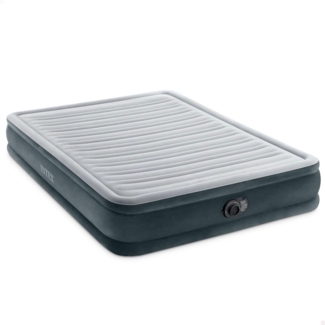 Intex Luftbett 203 x 152 x 33 cm mit integrierter Luftpumpe