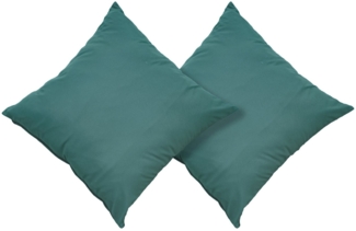Bruno Banani Dekokissen Lagan, 2-er Set, einfarbig, Kissenhüllen ohne Füllung, 40x40 cm