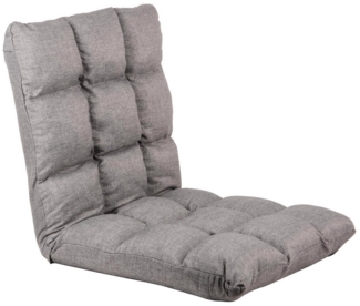 UNUS HOME Sessel Bodenstuhl (1-St, 105x45x10 cm (LxBxH) im flachem Zustand), Bodenkissen mit Lehne, Sitzkissen, Rückenlehne, Meditationsstuhl