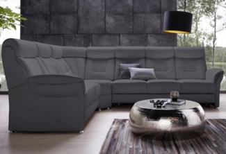 Places of Style Ecksofa Sardinien L-Form, mit Kopfteilverstellung, wahlweise mit Bettfunktion