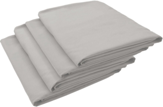 my home Handtücher Xavi, 4 Teile, ideal als Sporthandtuch, Reisehandtuch, Strandtuch, Microfaser (Set, 4-St), diverse Größen, sehr leicht, kompakt, schnelltrocknend, Mikrofaser