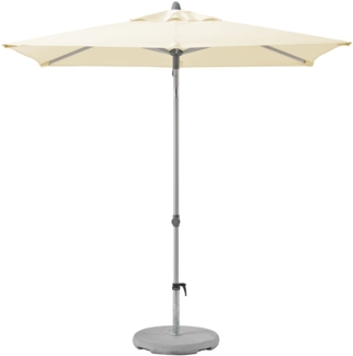 Suncomfort by Glatz Sonnenschirm Push-Up, ecru, 210x150 cm rechteckig, Gestell Aluminium, Bespannung Polyester, 4.2 kg