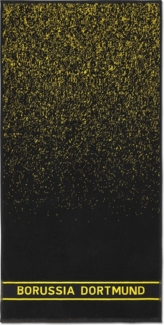 BVB Handtuch BVB Handtuch Farbverlauf 50 x 100cm, Baumwolle (Packung, 1-St)