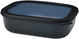 Mepal Cirqula Nordic Black Multischüssel rechteckig 2000 ml