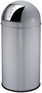 EKO Abfalleimer Pushcan 40 L Mattgrau 440060