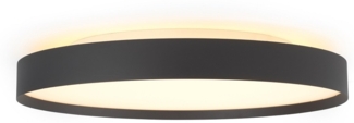Halo Design 746484 LED Deckenleuchte Backlight Full Schwarz 50cm 3-Step-Dim 3000K