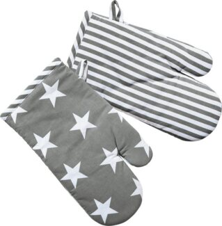 REDBEST Topflappen Wende-Ofenhandschuh, Streifen