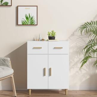 vidaXL Sideboard Weiß 69,5x34x89 cm Holzwerkstoff 812186