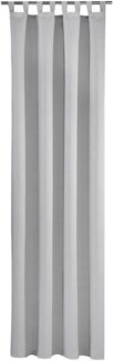 Gerster Vorhang Toni, Schlaufen (1 St), abdunkelnd, Wirkware, HxB: 235x140, Schlaufenschal mit Uniband, verdunkelnd