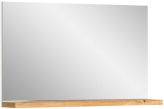 Wandspiegel Shoes / Shoelove, Glas, Holzwerkstoff, Holzfarben, Verspiegelt, 95 x 59 x 18 cm